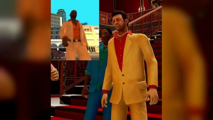 Новые костюмы для Томми Версетти скачать для GTA Vice City: The Definitive Edition