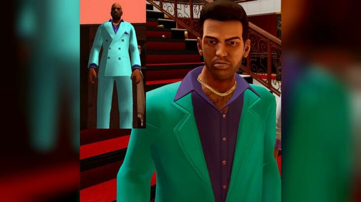 Новые костюмы для Томми Версетти скачать для GTA Vice City: The Definitive Edition