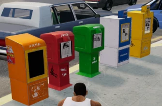 Новые стенды с газетами скачать для GTA San Andreas: The Definitive Edition